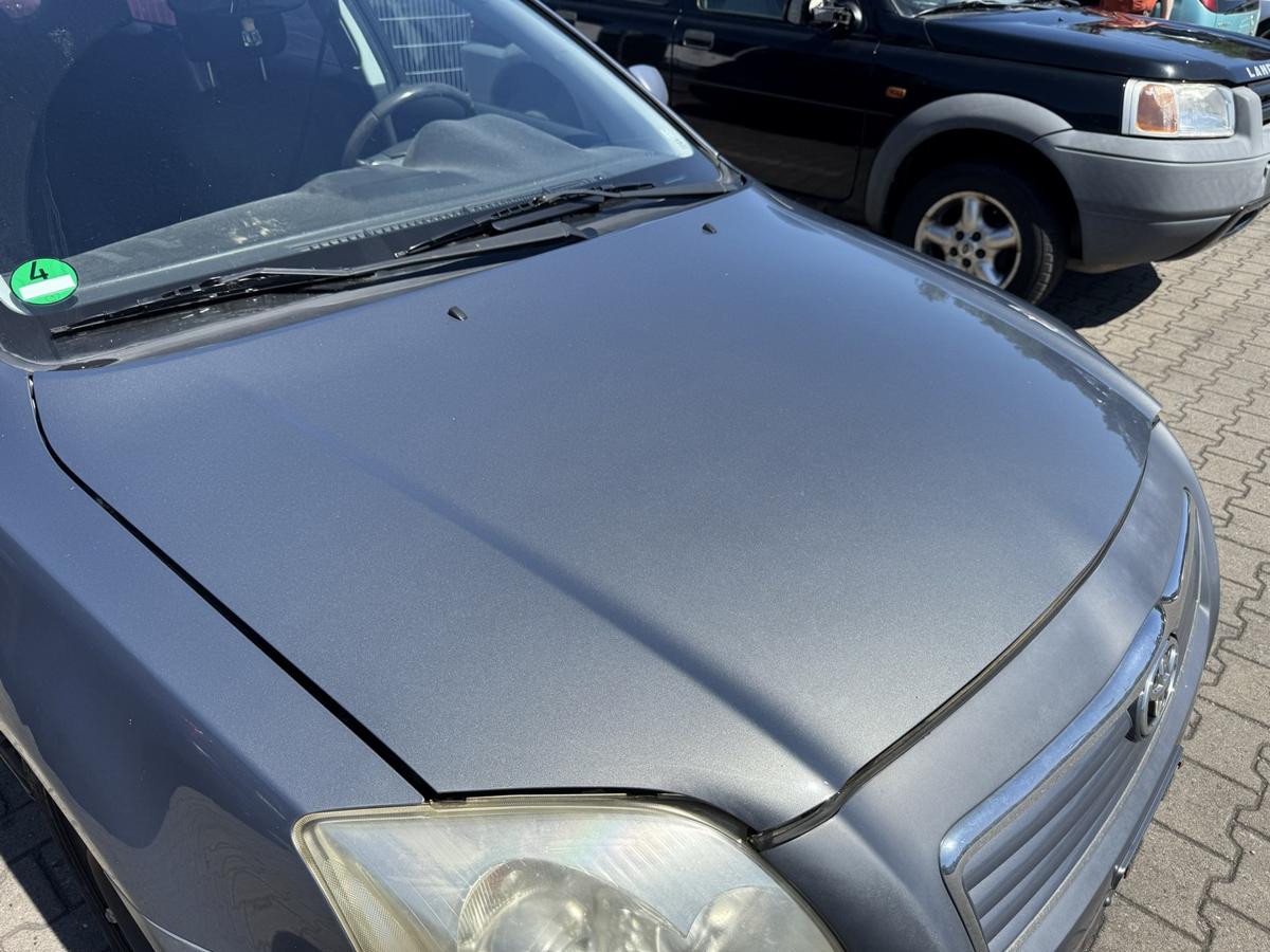 Toyota Avensis T25 original Motorhaube 1E5 Gray Perleffekt Bj.2004